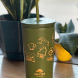 Cold Cup Tumblers with Straw