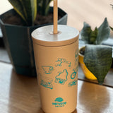 Cold Cup Tumblers with Straw