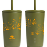 Cold Cup Tumblers with Straw