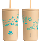 Cold Cup Tumblers with Straw