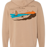 Beach Zip Lightweight Hoodie