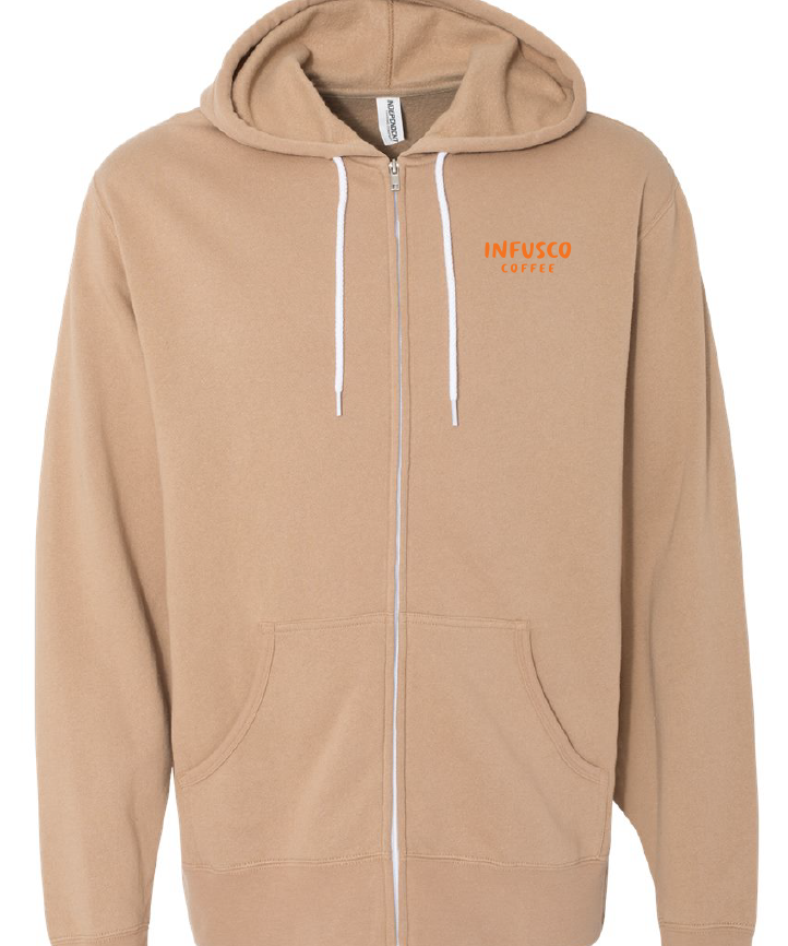 Beach Zip Lightweight Hoodie